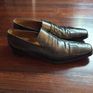 Dolce & Gabbana | Shoes | Dolce Gabbana Black Leather  display picture 1